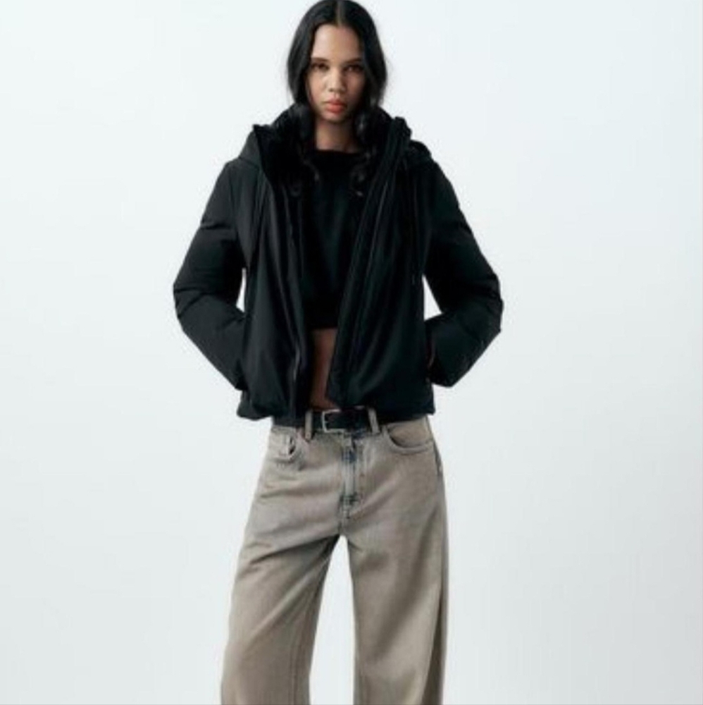 NWT ZARA WATER AND WIND PROTECTION PARKA, puffer zara nwt